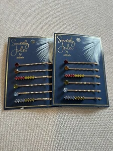 Scunci Sincerely Jules Hair Clip Gemstone Bobby Pins Multi-Color 12 Count - Picture 1 of 3