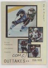 2005-06 Upper Deck Be a Player Outtakes /499 Peter Forsberg #OT12 HOF