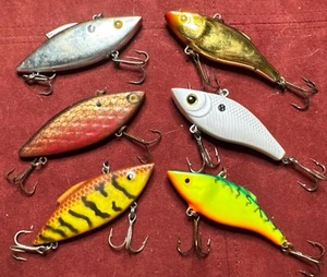 Group Of Vintage Rattletrap Lures - Picture 1 of 8