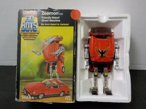 G 604 TONKA SUPER GO BOTS ZEEMON w/ BOX 1984 GOBOTS - Picture 1 of 6