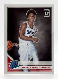2019 Donruss Optic #165 Terance Mann RC Los Angeles Clippers - Picture 1 of 2