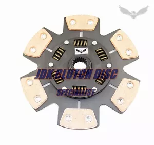 JDK STAGE3 6 PUCK CLUTCH DISC 232mm for TOYOTA COROLLA MATRIX RAV-4 2.4L - Picture 1 of 1