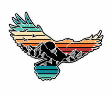 240mm Colourful Flying Eagle sticker decal RV Motorhome, 4X4, vehicle, 