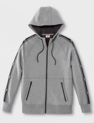 Hunter for Target limited Boy's (XL) Chain Performance Hoodie Jacket Gray - NEW - Imagem 1 de 2