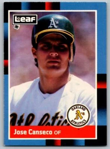1988 Leaf #138 Jose Canseco Excellent Oakland Athletics - Picture 1 of 2