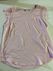 Joie sleeveless pink silk lace top blouse size small in EUC - Picture 1 of 5