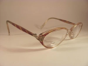 Monturas de gafas New Haven by All American marrones y transparentes de borde completo RX 52-18-135 - Imagen 1 de 8