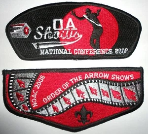 Conferencia Nacional de la Orden de la Flecha 2006 NOAC OA Shows Staff Flap/CSP Set - Imagen 1 de 1
