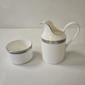 Royal Doulton Charade Milk Jug & Sugar Bowl (1986) – Elegant Fine Bone China Set - Picture 1 of 5
