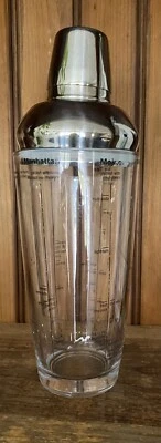 Coctelera de vidrio Houdini 24 oz, incluye seis recetas 24 onzas Foto 1 de 4