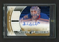 2011-12 SPx Winning Materials Autographs  Henrik Lundqvist 15/15  10732