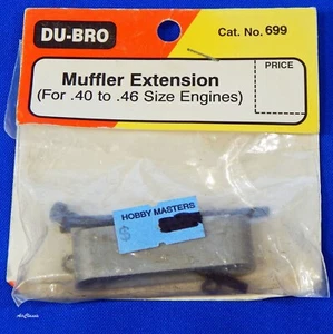 Du-Bro #699 Muffler Extension for .40 to .46 Engines NIP - Picture 1 of 1