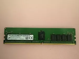 New Micron MTA18ASF2G72PDZ-2G6 16GB DDR4-2666 RDIMM PC4-21300V-R RAM Memory - Picture 1 of 1