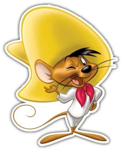 Speedy Gonzales Cartoon Happy Car Bumper Sticker Sticker - 3 '' o 5 '' - Imagen 1 de 1