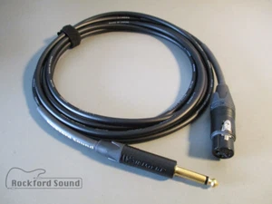 Canare L-4E6S Star Quad | Dorado XLR hembra a 1/4" TS | Interconexión desequilibrada - Imagen 1 de 4