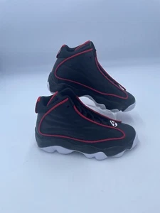 Nike Jordan Pro Strong Black University Red Sneakers DC7911-061 Youth Sz 4.5Y - Picture 1 of 5