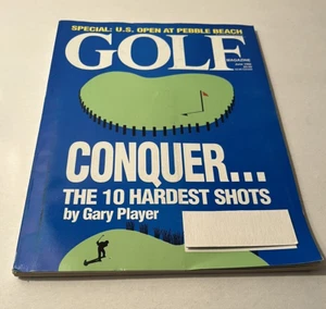 GOLF MAGAZINE June 1992 CONQUER...THE 10 HARDEST SHOTS by Gary Player - Picture 1 of 15