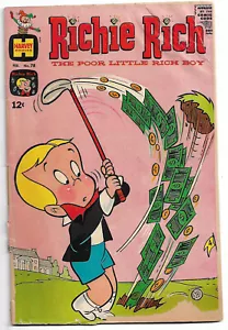 HARVEY Silver Age : Richie Rich #78 (Warren Kremer ??) 1969 - Picture 1 of 1