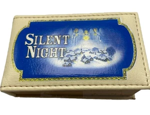 Libro Sanyko CAJA DE MÚSICA Noche Silenciosa Mini Belén Sonido Movimiento Navidad De Colección - Imagen 1 de 9