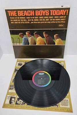 The Beach Boys – The Beach Boys Today! LP - 1965 - Capitol Records T 2269 - Image 1 of 4