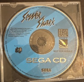 Sewer Shark (Sega CD) Game Disc Only, No Manual or Case