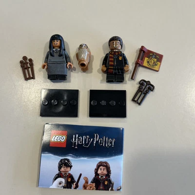 Novo LEGO Harry Potter Minifiguras Solto Série 1 (71022) Cho Chang & Dean Thomas - Imagem 1 de 2