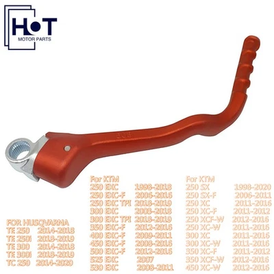 Palanca de arranque de motocicleta forjada para KTM SX SXF XC XCF EXC 250 300 350 400 450 Foto 1 de 4