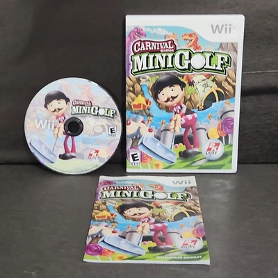 Carnival Games Mini Golf Nintendo Wii Complete - Image 1 of 4