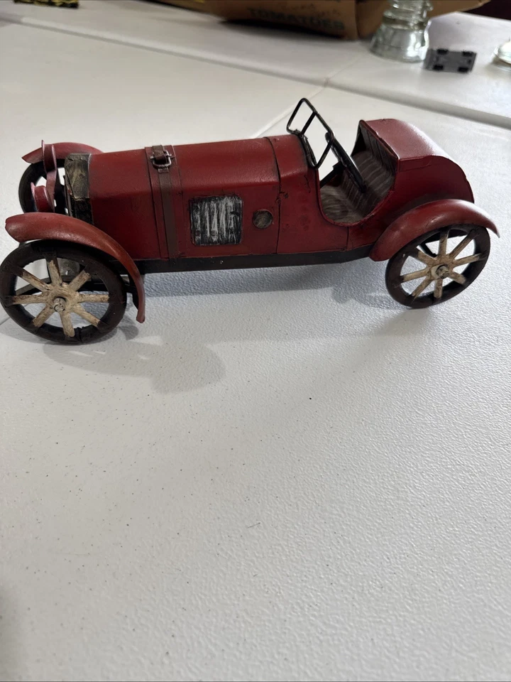 Duesenberg Réplica Tipo Modelo J Coche Metal Retro 12 x 5 x 4 Años 20 Foto 1 de 4