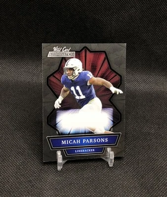 RARE ERROR! 2021 Wild Card Micah Parsons MISSING AUTOGRAPH ERROR SSP RC #ABC-A - Image 1 of 4
