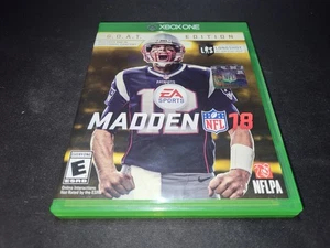 Madden NFL 18 Football G.O.A.T. Edition Microsoft Xbox One NEUWERTIG Disc Komplett -! - Bild 1 von 5