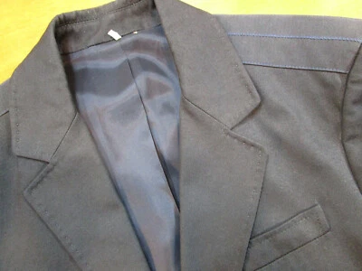 Elie Tahari 黑色棉质运动外套,尺寸 42R — 第 1/4 张图片