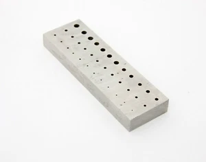 Anvil For Staking And Riveting Rectangle With 36 Holes - Picture 1 of 1