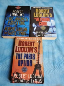 Lot 3 Robert Ludlum's Covert One Series TPB Hades Factor Paris Option Altman - Foto 1 di 1