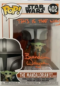 Brendan Wayne Beckett Authenticated Signed The Mandalorian Funko 402 - Picture 1 of 1