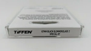 New Tiffen 67mm Black Glimmerglass 2 Diffusion Filter MFR #67BLKGG2 - Picture 1 of 10