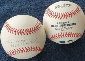 Frank Howard (verstorben) SIGNIERTER OMLB BASEBALL - Washington Senators - L.A. Dodgers - Bild 1 von 2
