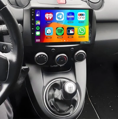 64GB Apple Carplay Android 13.0 Autoradio GPS Navi WLAN für Mazda 2 2007-2013 - Bild 1 von 4