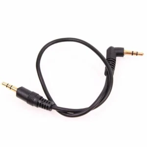 12-inch 3.5mm(1/8") TRS Male To TRS Male Right Angle Stereo Audio Cable - Picture 1 of 2