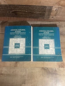 1991 Aerostar Ranger Explorer shop manual and electrical body chassis manual - Picture 1 of 2