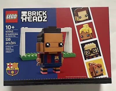LEGO 40542 Brickheadz FC Barcelona United Go Brick Me - NEW - Image 1 of 2