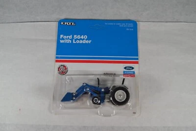 1992 ERTL Ford 5640 with Loader #334 - 1/64 Scale - Image 1 of 2
