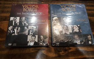 Victor Borge  SEALED - The SmorgasBorge, Volume 1 & Volume 2 - 13 DVD's & 1 CD