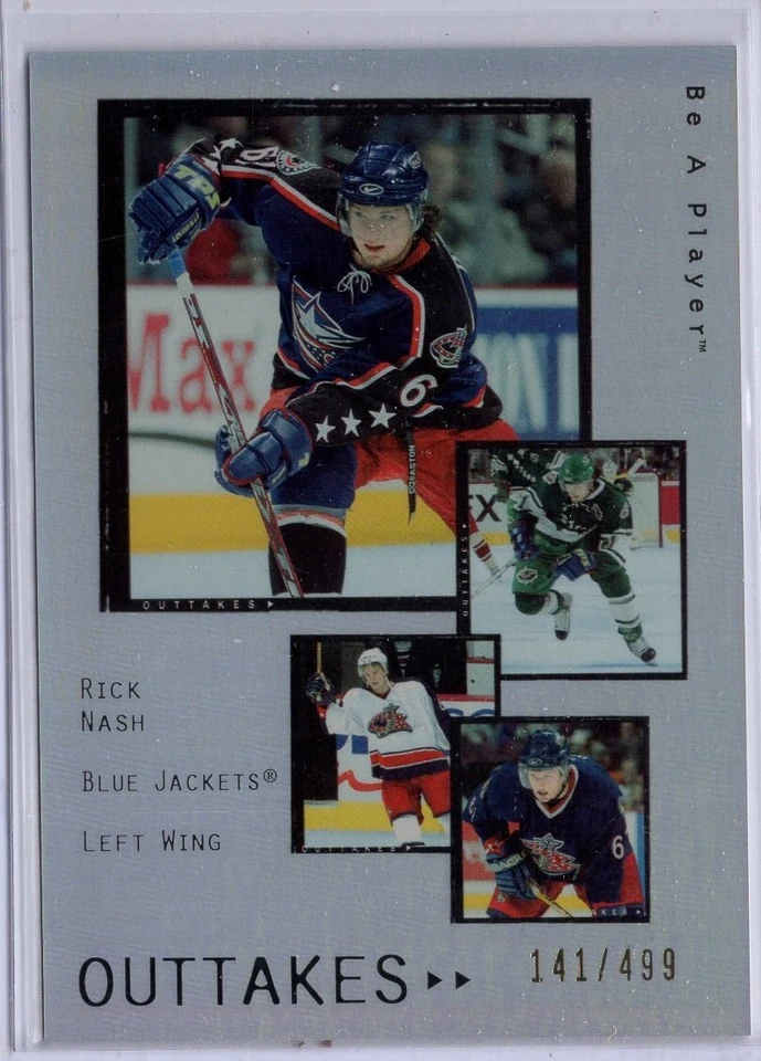 2005-06 Be A Player Outtakes #OT17 Rick Nash 141/499 - Image 1 of 1