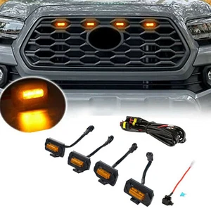 For 2020-2022 Toyota Tacoma TRD Sport Pro Offroad Raptor Style LED Grille Lights - Picture 1 of 7