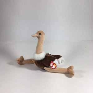 Ty Beanie Baby Stretch Original (avestruz) (estilo 4182) - Imagen 1 de 6