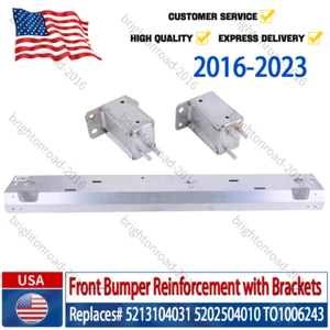 Front Bumper ReinForcement For 2016-2023 Toyota Tacoma  5213104031 W/ Brackets - Picture 1 of 13