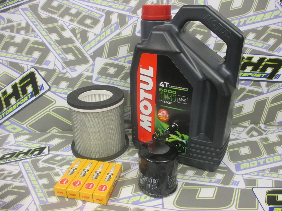 Kit de servicio completo de filtros, enchufes y aceite de motor para Yamaha XJ900 S Diversion 94-03 Foto 1 de 1