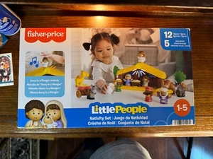 Little People Nativity Set with Lights & Sound 2022 Fisher Price NEW IN BOX!!! - Picture 1 of 6