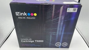5 EZ Tinten Tonerkartusche Ersatz für Brother TN630 TN660 GRATIS Trommel DR 660 - Bild 1 von 8